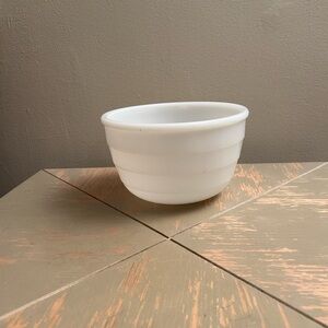 Vintage General Electric Milkglass Bowl